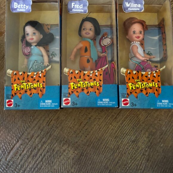 Lot 10 Barbie doll sister Kelly dolls MIB Li'l Friends Flintstones Kelly Club - Picture 6 of 8